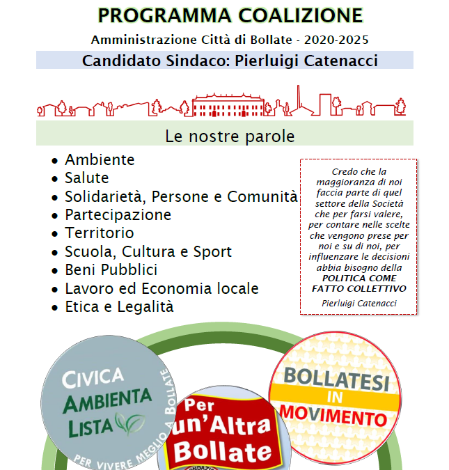 Programma di Coalizione